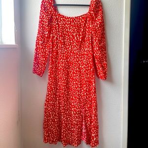 Forever 21 long sleeve summer dress